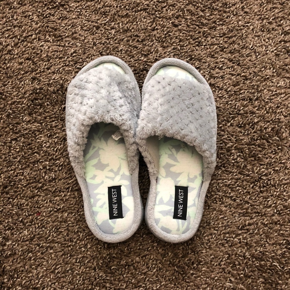 Fuzzy slippers